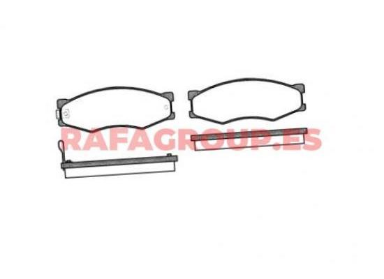 RG6655 - Pastillas de freno